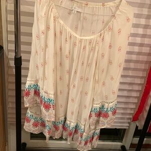 Bathing Suits Cover Up White 2X Never Worn